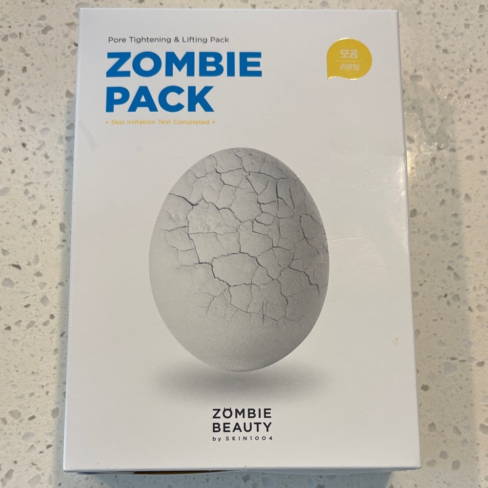 Zombie Beauty Zombie Pack Pore Tightening & Lifting Mask - White